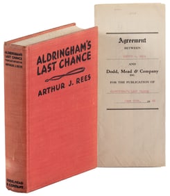 With publisher's contract signed by author
