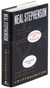 First Edition, signed by Neal Stephenson