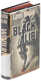 Black Alibi, first edition in unclipped dj