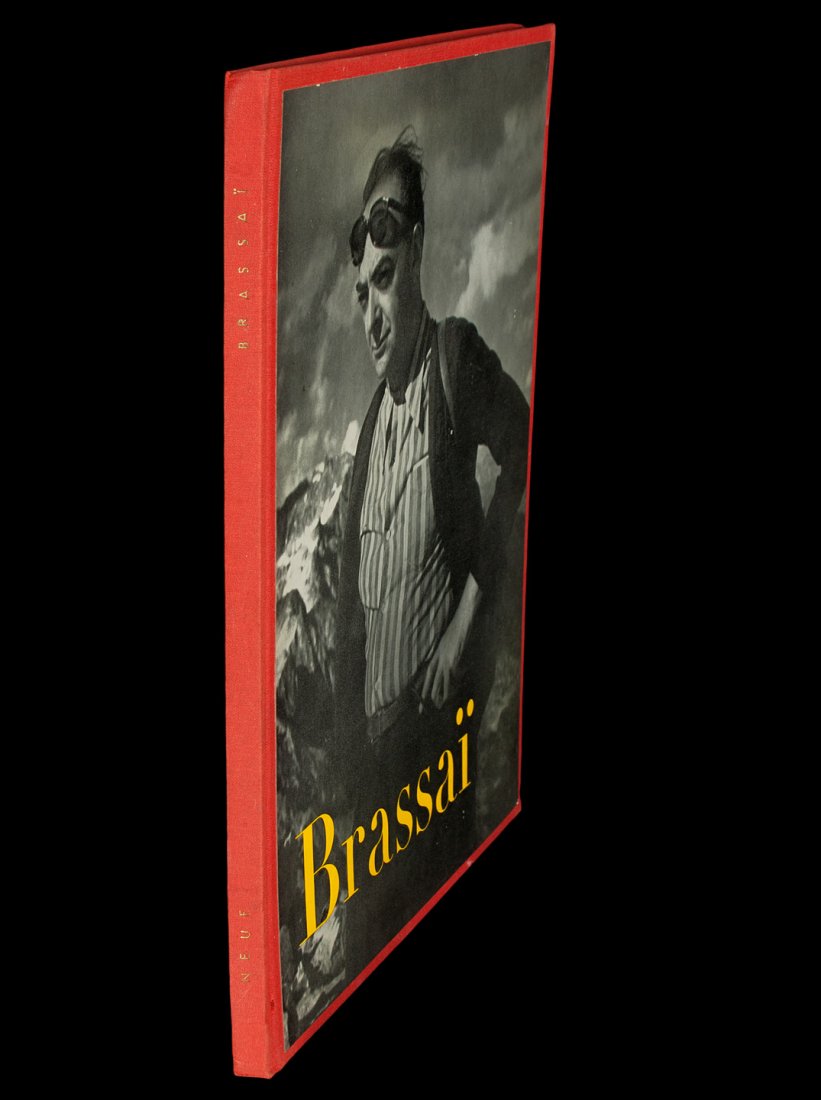 Brassaï with essay by Henry Miller: Title: Brassaï Author: Brassaï & Henry Miller Description: Essay by Henry Miller. Illustrated throughout from photographs by Brassaï. (4to) 27x21 cm (10¾x8¼"), original red cloth, spine lettered