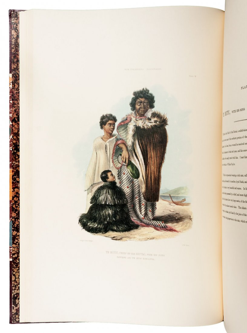 The New Zealanders Illustrated - Facsimile editio: Title: The New Zealanders Illustrated - Facsimile edition Author: Angas, George French Description: Unpaginated. 60 color plates of Australia and aboriginal life with letterpress descriptions on oppos