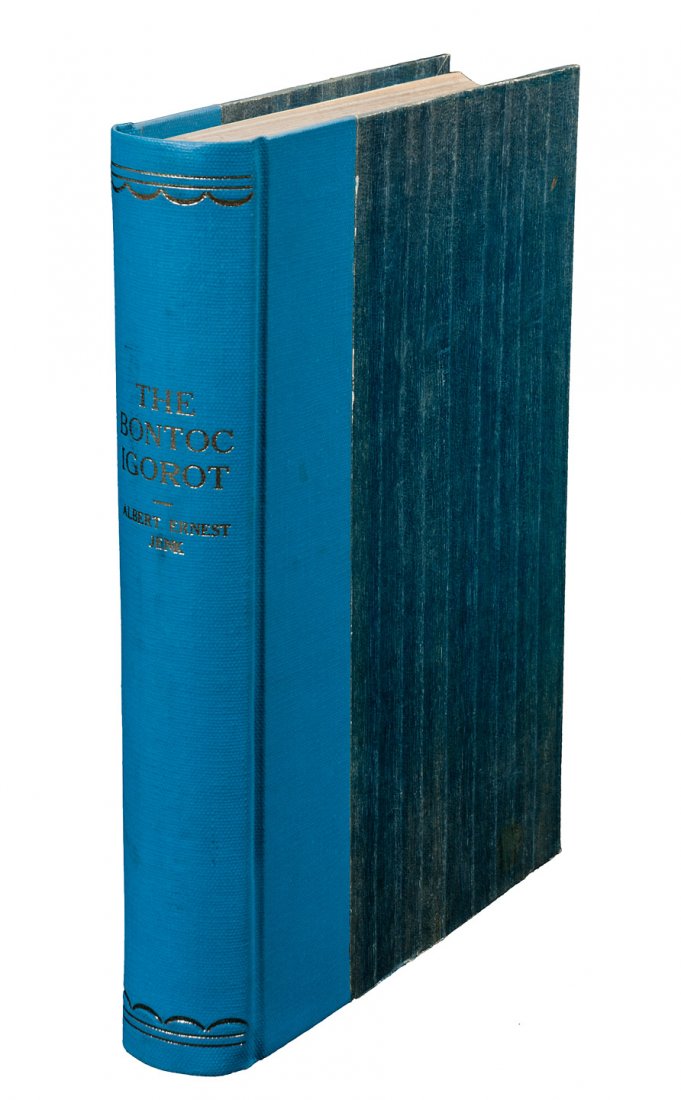 The Bontoc Igorot Philippine Headhunters: Title: The Bontoc Igorot Author: Jenks, Albert Ernest Description: 265 pp. Profusely illustrated with photographs. (Large 8vo) modern cloth-backed boards, spine lettered in gilt. Second Edition.First 