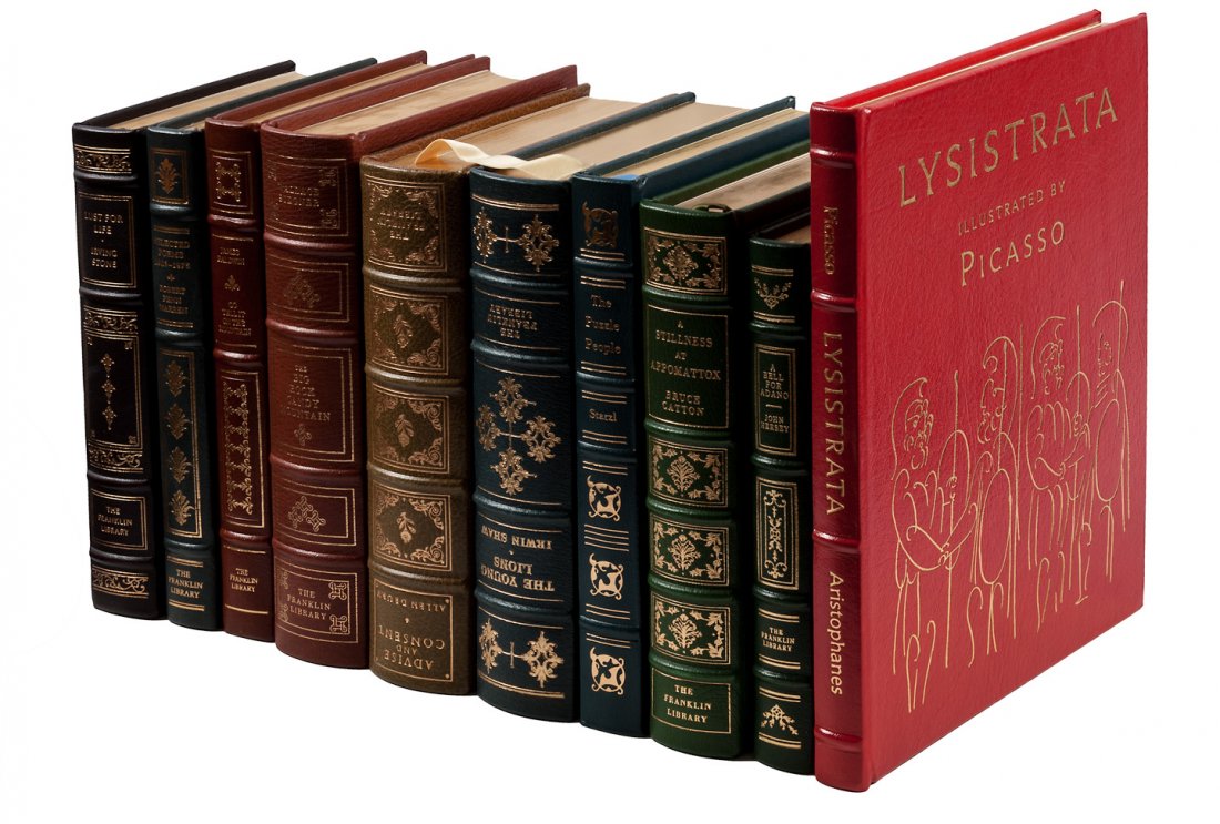Franklin Library signed editions: Title: Eight signed editions from the Franklin Library, plus two others Author: ** Description: Includes: * Baldwin, James. Go Tell It on the Mountain. 1979. * Catton, Bruce. A Stillness at Appomattox
