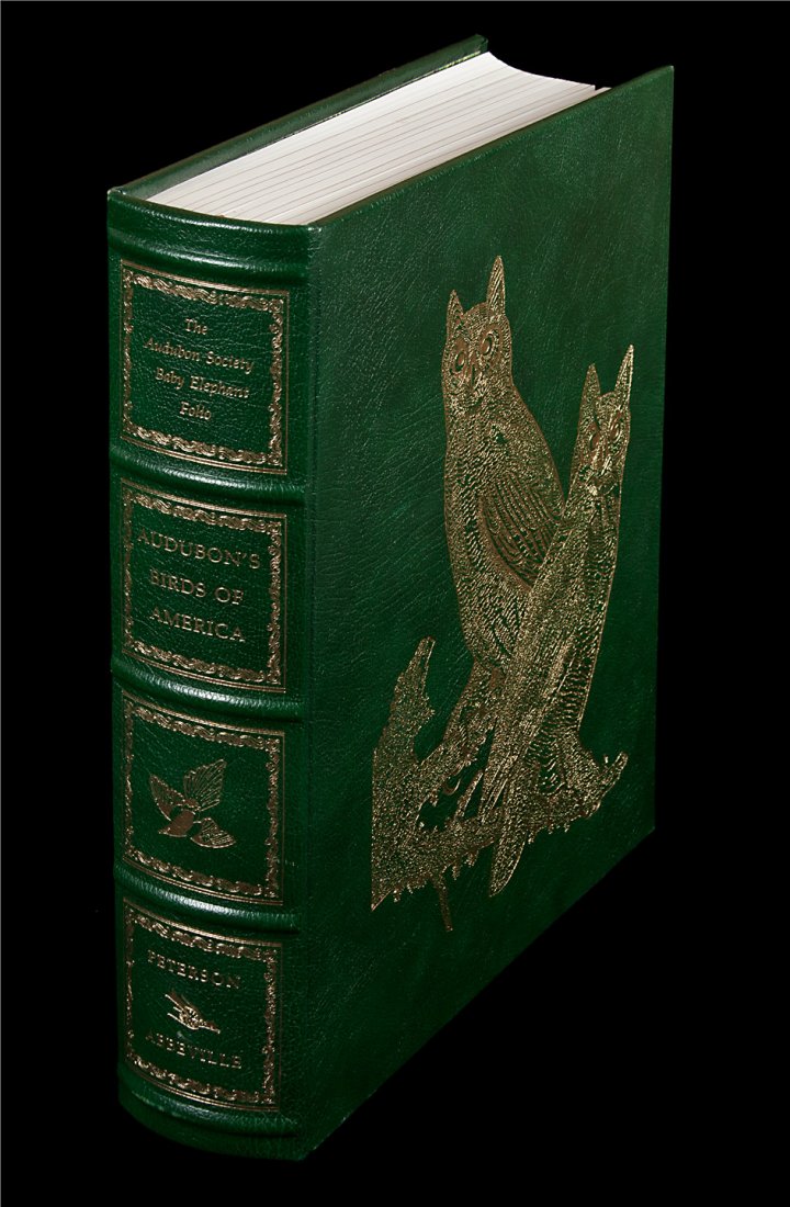 Audubon's Birds of America by Peterson Ltd Edn: Title: Audubon's Birds of America Author: Peterson, Roger Tory and Virginia Marie Peterson Description: Illustrated throughout with color plates, some folding. (Folio) 38x30 cm (14¾x11¾"), full gree