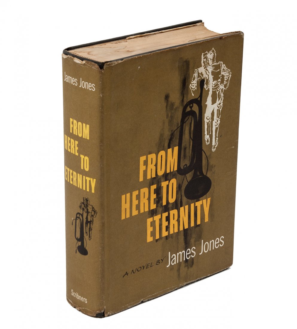 James Jones From Here To Eternity Signed Presentation: Title: From Here To Eternity - "Presentation Edition" Author: Jones, James Description: Black cloth, dust jacket. No. 1175 of the "Presentation Edition". First Edition. Signed by Jones on t