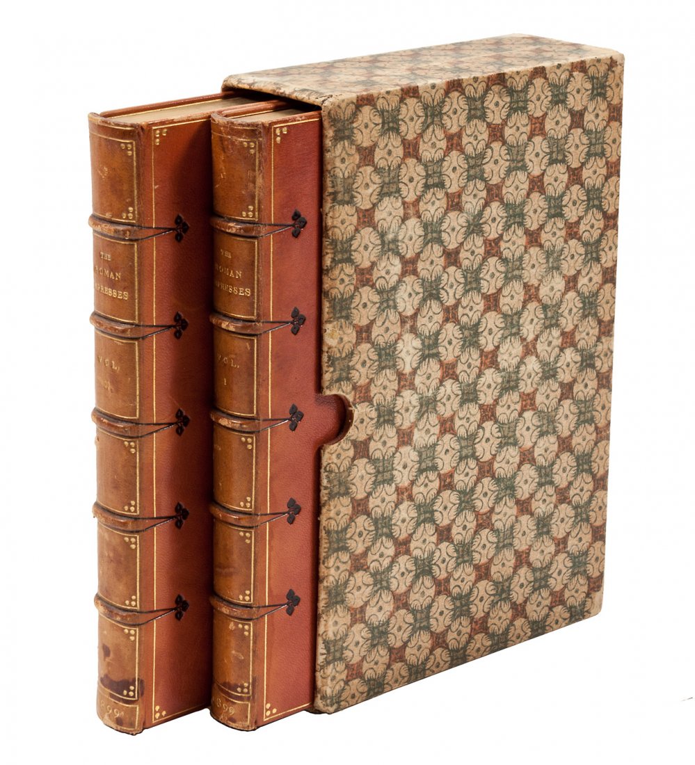 Lives of the Wives of the Twelve Caesars Finely Bound: Title: The Roman Empresses; Or, The History of the Lives and Secret Intrigues of the Wives of the Twelve Cæsars, With Historical and Critical Notes Author: Roergas De Serviez, Jacques Description: 2 
