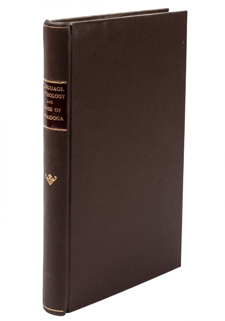 Polynesian Society, Vol. 8 - 1928.: Title: Language, Mythology, and Songs of Bwaidoga. Goodenought Island, S.E. Papua Author: Jenness, D. and Rev. A. Ballantyne Description: viii, [2], 270, [2] ad pp. (for Maori Literature). Map frontis