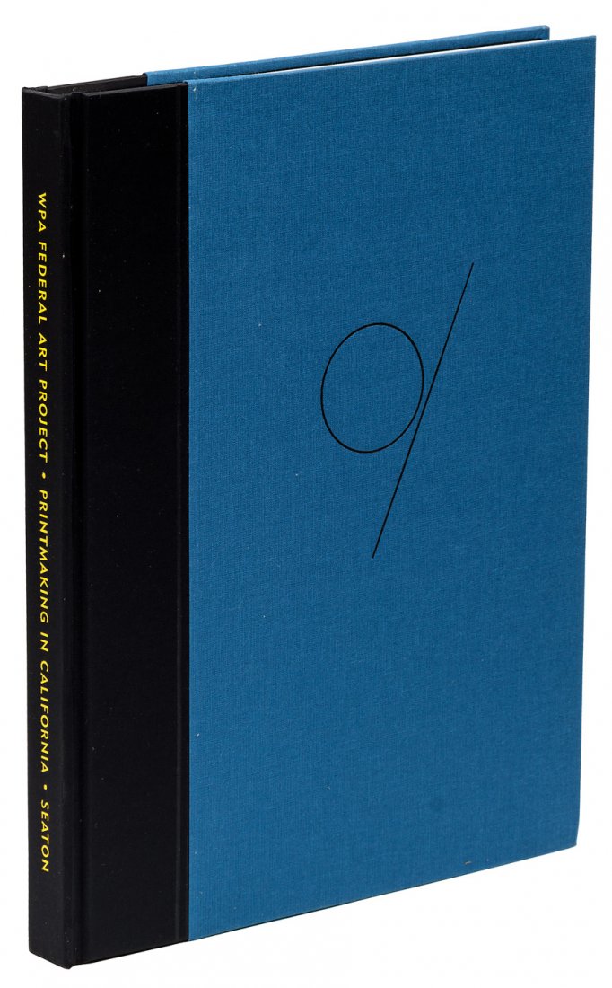 Seaton WPA Federal Art Project 1 of 450 copies: Heading: Author: Seaton, Elizabeth Title: WPA Federal Art Project - Printmaking in California 1935-1943 Place Published: San Francisco Publisher:Book Club of California Date Published: 2005<
