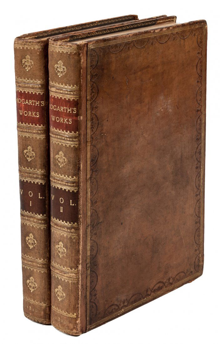 Thomas Clerk on the Works of William Hogarth: Heading: (Hogarth, William) Author: Clerk, Thomas Title: The Works of William Hogarty, (Including the 'Analysis of Beauty;) Elucidated by Descriptions, Critical, Moral, and Historical; (Founded on the