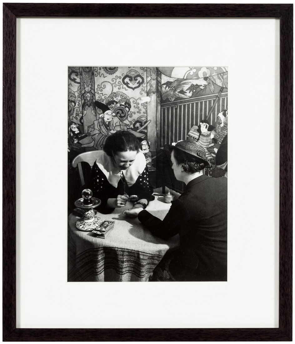 Brassai A Fortune Teller in Her Wagon: Heading: (Photography) Author: Brassaï Title: A Fortune Teller in Her Wagon, Boulevard Saint Jacques, Paris Place Published: Publisher: Date Published: 1933, later impression Descripti