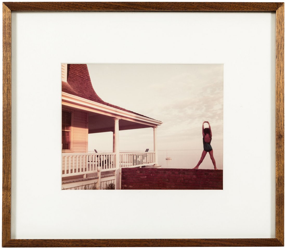Joel Meyerowitz Ariel Provincetown Porch from Bay, Sky,: Heading: (Photography) Author: Meyerowitz, Joel Title: Ariel, Porch, Provincetown (from Bay, Sky, Porch) Place Published: Publisher: Date Published: 1979 Description: Chrom