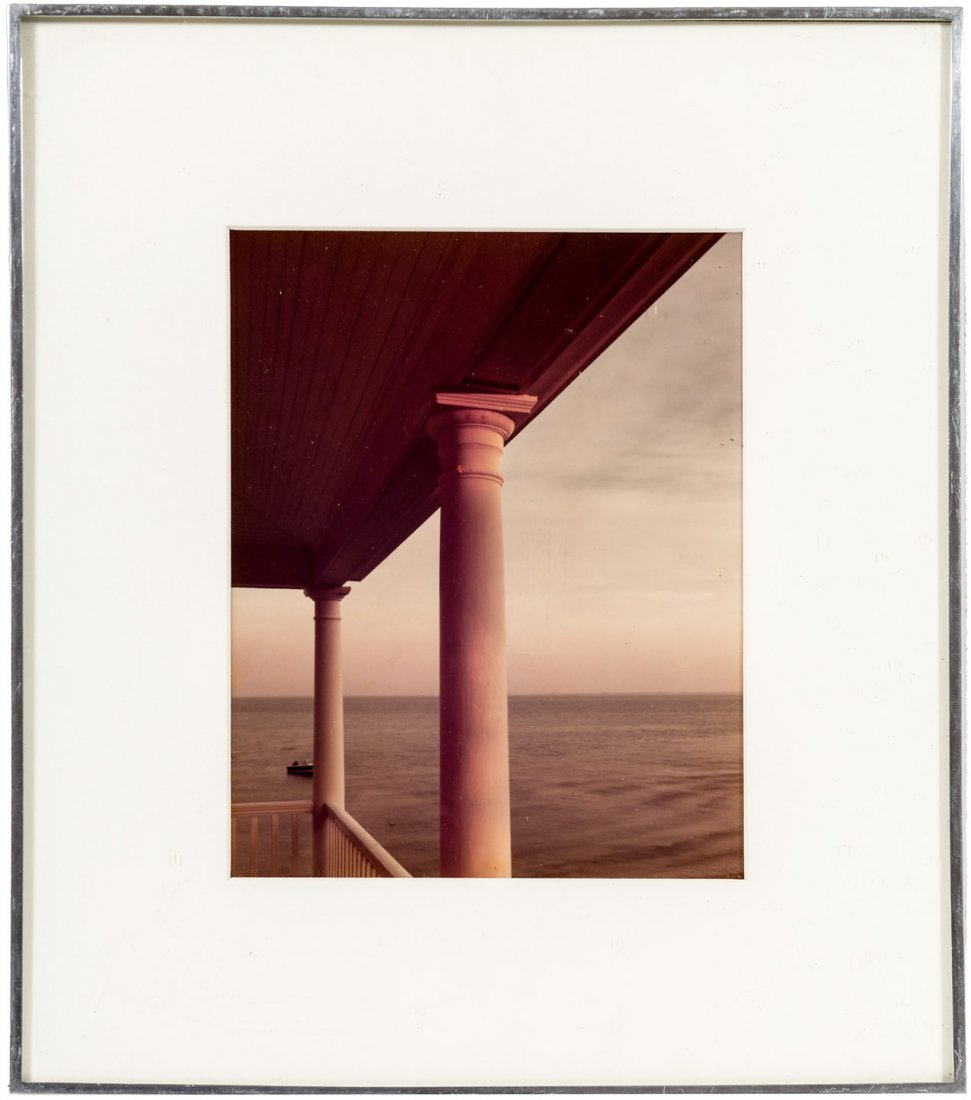 Joel Meyerowitz Provincetown Porch from Bay, Sky, Porch: Heading: (Photography) Author: Meyerowitz, Joel Title: Porch, Provincetown (from Bay, Sky, Porch) Place Published: Publisher: Date Published: 1979 Description: Chromogenic