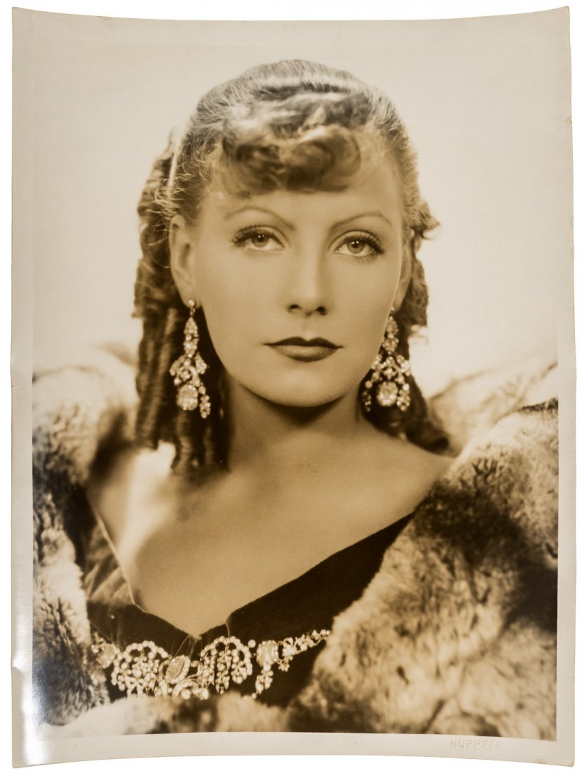 Photographs of Greta Garbo: Heading: (Garbo, Greta) Author: Hurrell, George & Milton Brown Title: Three vintage silver photographs of Greta Garbo, two by George Hurrell, one by Milton Brown Place Published: Los Angeles Publisher