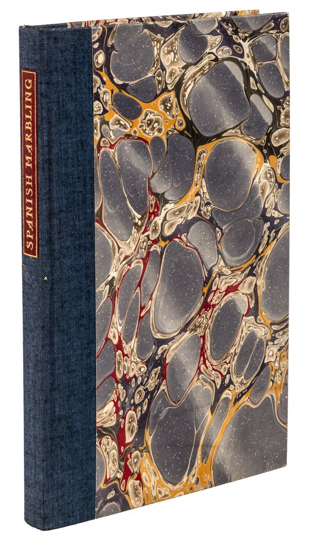 Varieties of Spanish Marbling: Heading: (Bird & Bull Press) Author: Nevins, Iris Title: Varieties of Spanish Marbling Place Published: [Newtown, PA] Publisher:Bird & Bull Press Date Published: 1991 Description: <