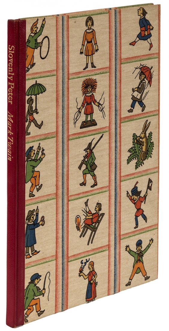Slovenly Peter Translated by Mark Twain: Heading: (Limited Editions Club) Author: Hoffmann, Heinrich Title: Slovenly Peter (Der Struwwelpeter) Place Published: New York Publisher:Limited Editions Club Date Published: 1935 Desc
