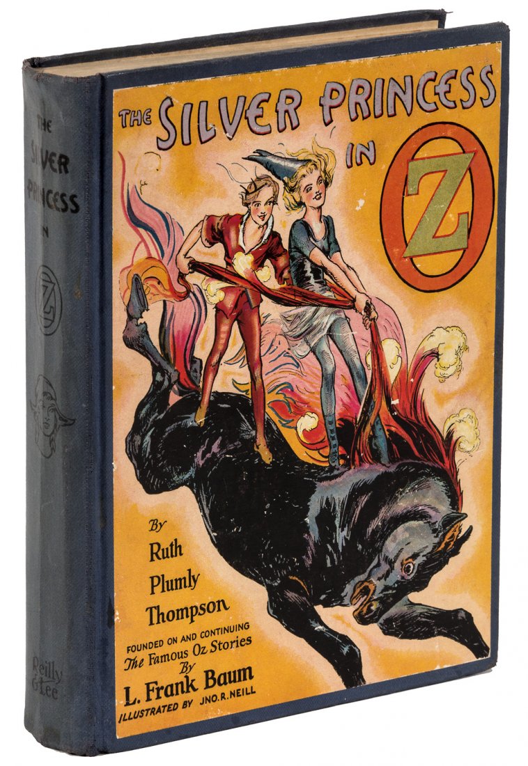 Silver Princess in Oz 1st ed, 1st printing: Heading: (Oz) Author: Thompson, Ruth Plumly Title: The Silver Princess in Oz Place Published: Chicago Publisher:Reilly & Lee Date Published: [1938] Description: Illustrated