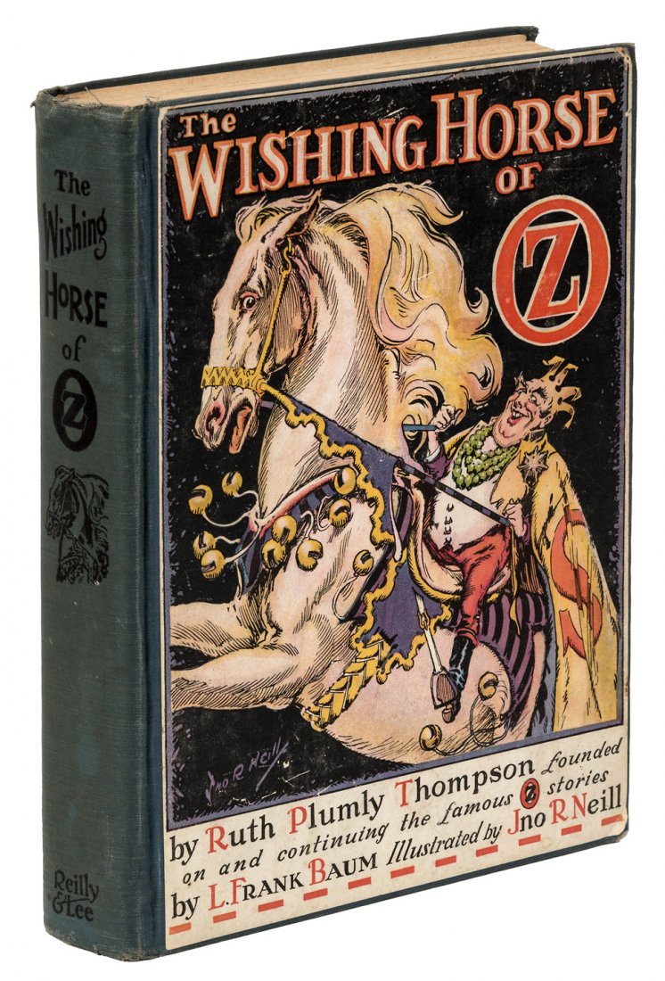 Wishing Horse of Oz First Edition: Heading: (Oz) Author: Thompson, Ruth Plumly Title: The Wishing Horse of Oz Place Published: Chicago Publisher:Reilly & Lee Date Published: [1935] Description: 297 pp. Illust