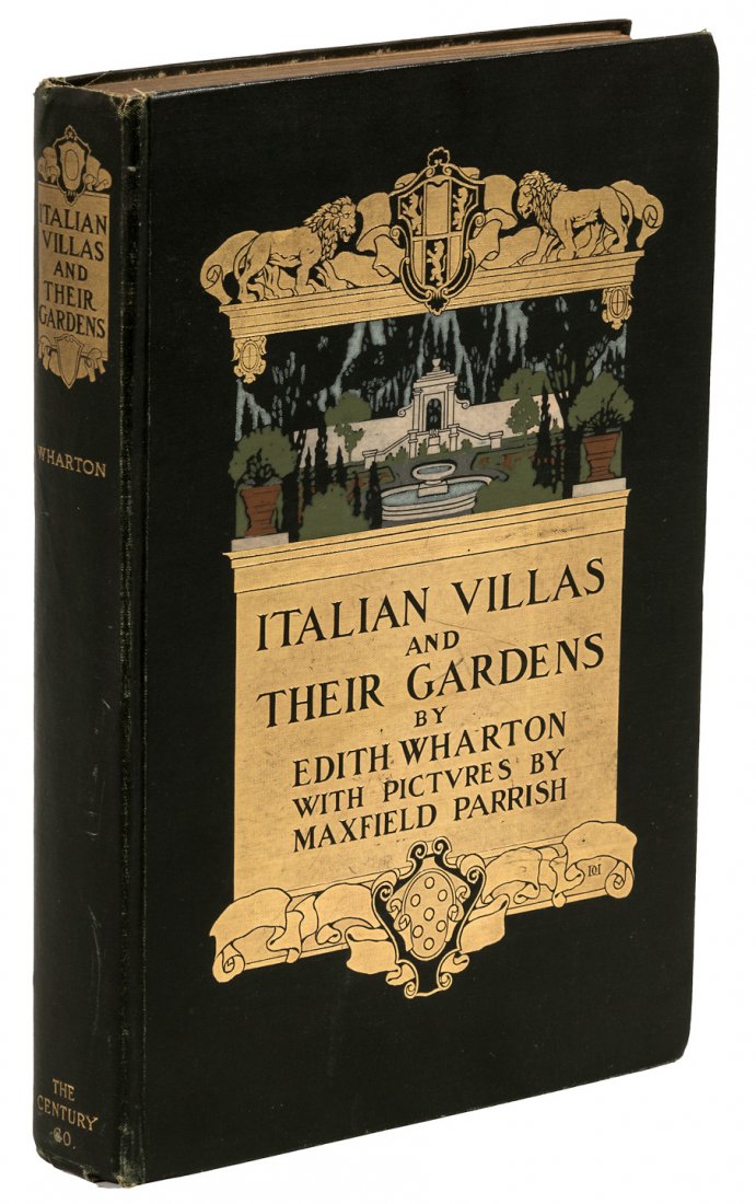Maxfield Parrish-illustrated Italian Villas 1904: Heading: (Parrish, Maxfield) Author: Wharton, Edith Title: Italian Villas and Their Gardens Place Published: New York Publisher:The Century Company Date Published: 1904 Description: