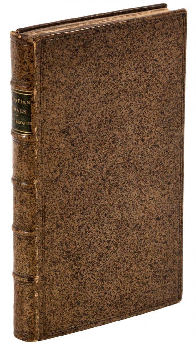 Thomas Browne Christian Morals with Life by Samuel: Heading: Author: Browne, Thomas Title: Christian Morals...With a Life of the Author by Samuel Johnson Place Published: London Publisher:Printed by Richard Hett for J. Payne Date Published: 1