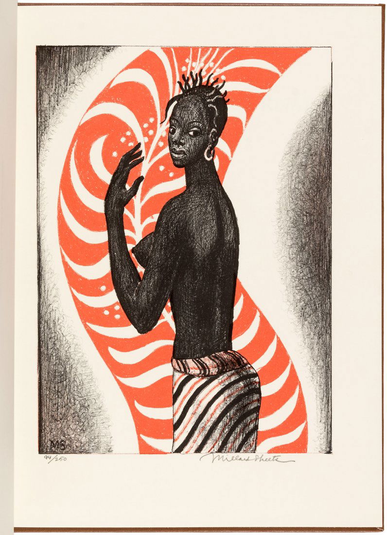 West African Journal signed, limited of 250 with: Heading: (Sheets, Millard) Author: Sheets, Mary Baskerville Title: A West African Journal Place Published: Gualala, California Publisher:Millard Sheets Date Published: [1980] Descriptio