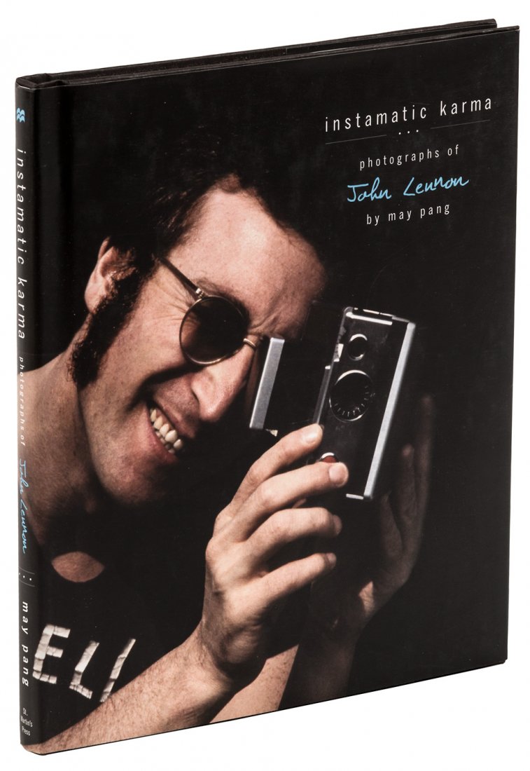 Instamatic Karma Photos of John Lennon, signed by May: Heading: (Lennon, John) Author: Pang, May Title: Instamatic Karma: Photographs of John Lennon Place Published: New York Publisher:St. Martin's Press Date Published: [2008] Description:
