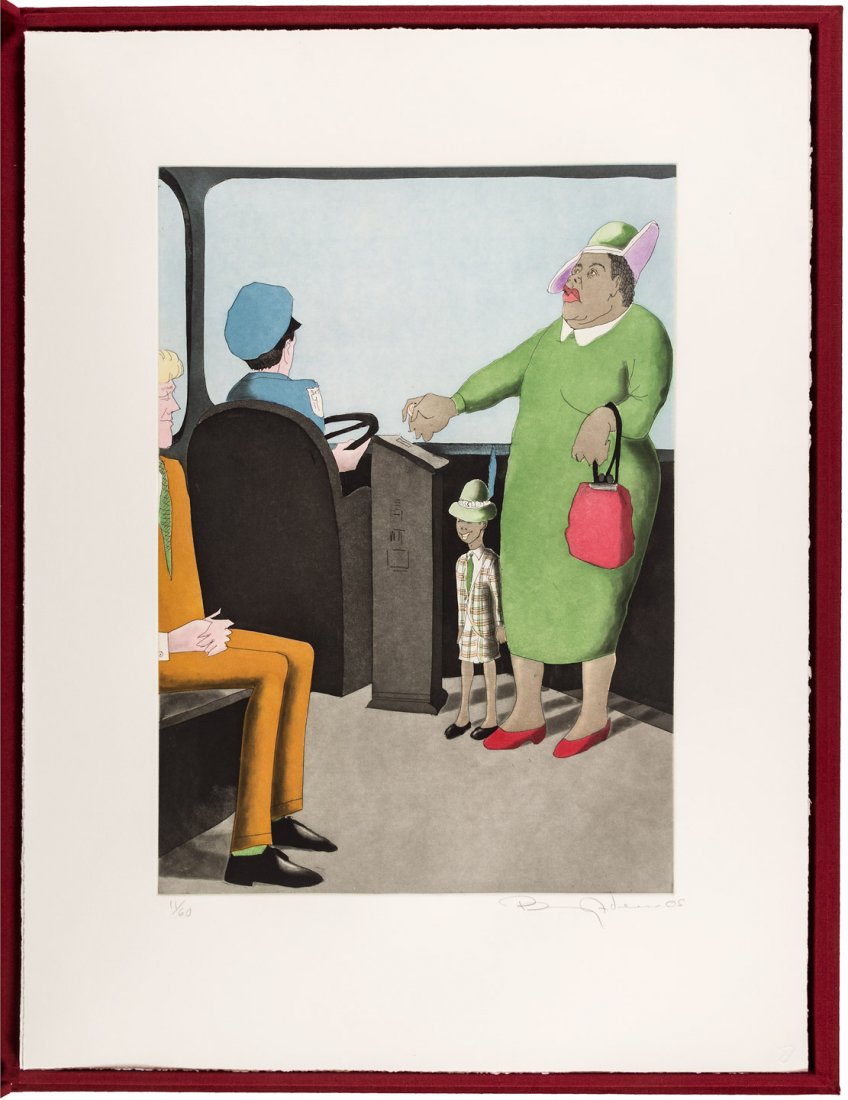 Benny Andrews Color Etchings One of 60 Suites: Heading: (Limited Editions Club) Author: Andrews, Benny Title: Color Etchings Place Published: New York Publisher:Limited Editions Club Date Published: 2005 Description: _x000D_<