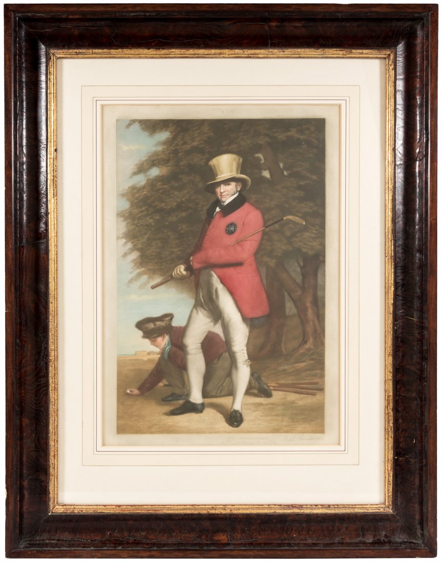Sir John W. Gordon color mezzotint of John Taylor: Heading: (Art) Author: Gordon, Sir John Watson (1788-1864) Title: Color mezzotint of John Taylor Place Published: [London] Publisher:Will Henderson Date Published: 1914 Description: