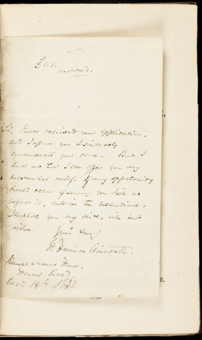 Ainsworth's Magazine Plates by George Cruikshank: Heading: (Cruikshank, George) Author: Ainsworth, William Harrison, editor Title: Ainsworth's Magazine: A Miscellany of Romance, General Literature, & Art. Volumes 1 through 8 Place Published: London P