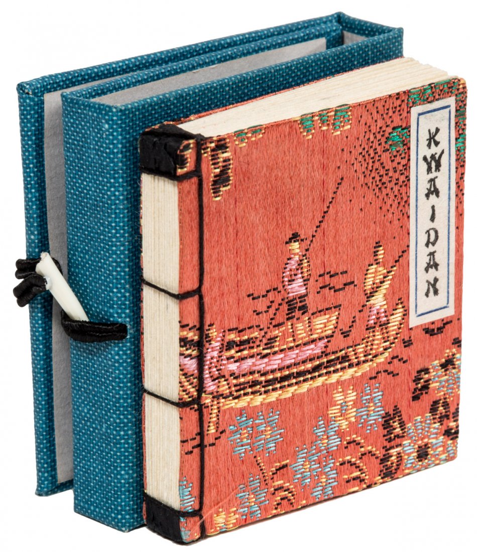Miniature Book Kwaidan by Lafcadio Hearn: Heading: (Miniature Books) Author: Hearn, Lafcadio Title: Kwaidan Place Published: Tustin, CA Publisher:Garden View Press Date Published: 1969 Description: Illustrations by