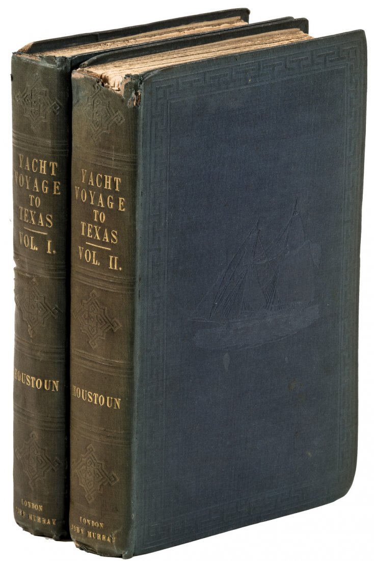 Mrs. Houstoun Texas and the Gulf of Mexico: Heading: (Texas) Author: Houstoun, Mrs. [Matilda] Title: Texas and the Gulf of Mexico; Or, Yachting in the New World Place Published: London Publisher:John Murray Date Published: 1844 D