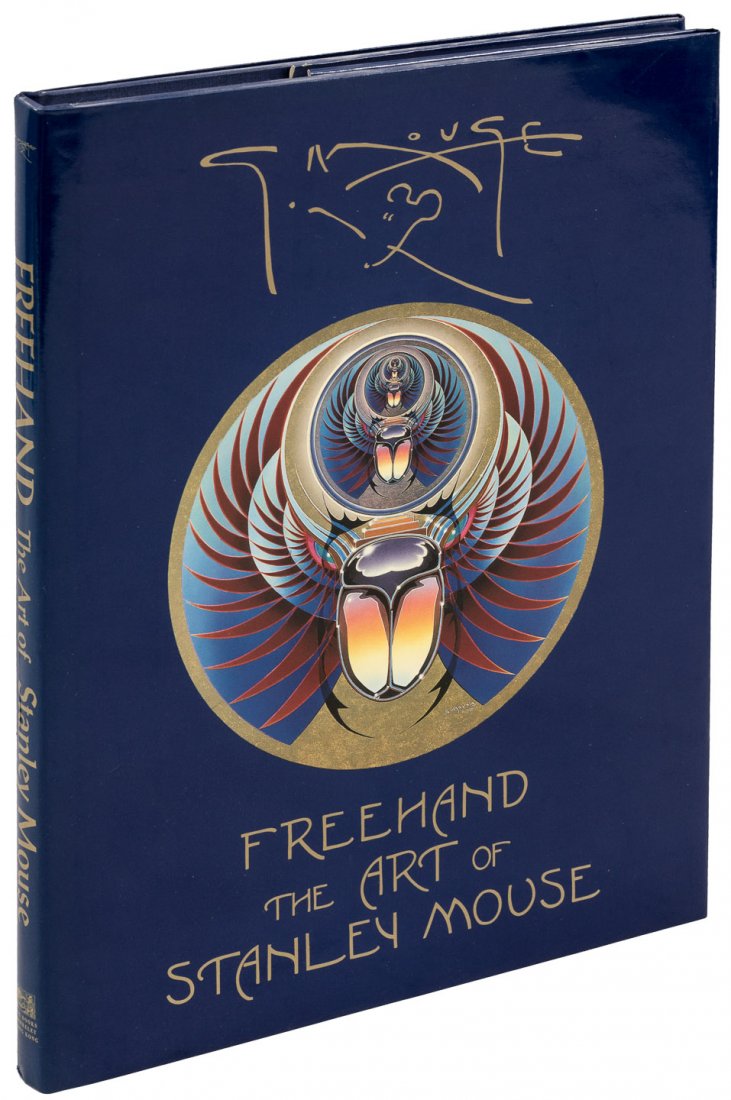 Freehand: Art of Stanley Mouse, inscribed by him: Heading: Author: Mouse, Stanley Title: Freehand: The Art of Stanley Mouse - signed Place Published: Berkeley - Hong Kong Publisher:SLG Books Date Published: [1993] Description: