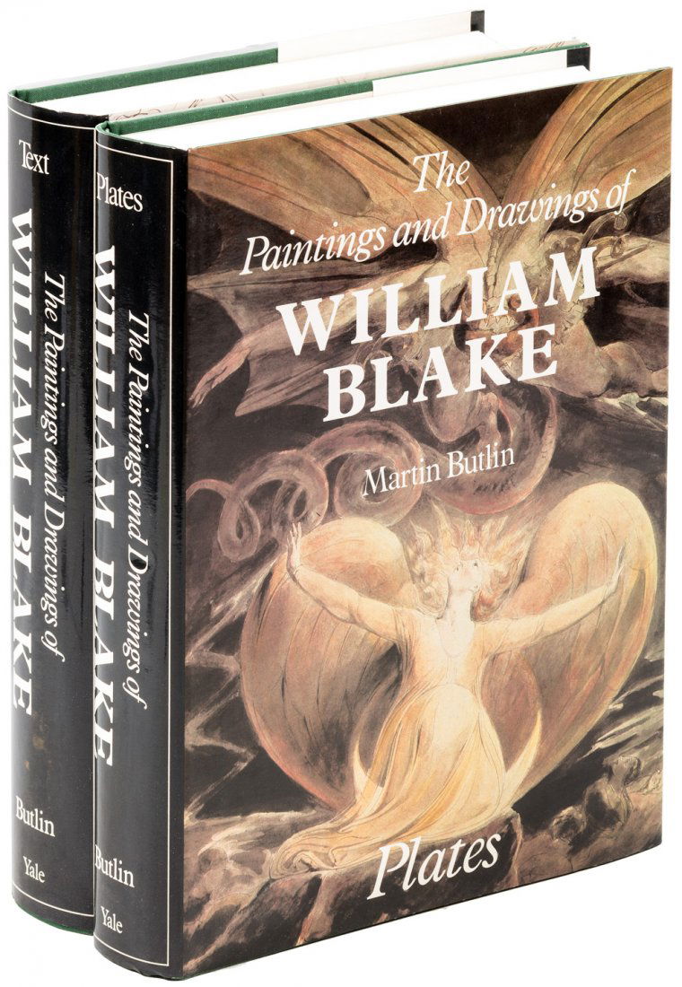 Paintings & Drawings of Wm Blake from Yale Press: Heading: (Blake, William) Author: Butlin, Martin Title: The Paintings and Drawings of William Blake Place Published: New Haven and London Publisher:Yale University Press Date Published: 1981<