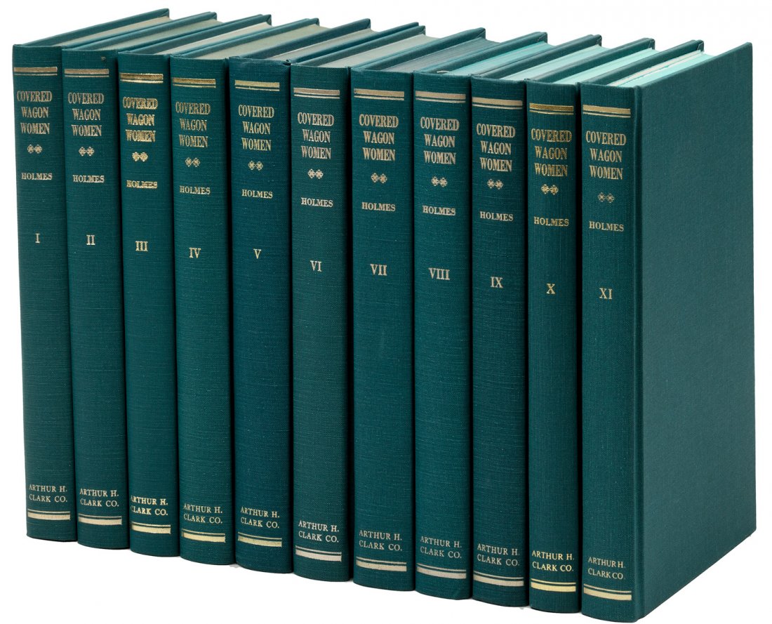 Covered Wagon Women: Diaries and Letters: Heading: Author: Holmes, Kenneth L., editor Title: Covered Wagon Women: Diaries & Letters from the Western Trails, 1840-1890 Place Published: Glendale Publisher:Arthur H. Clark Company Date Publ