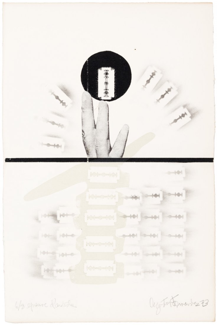 Monograph on Agustin Fernandez with signed litho: Heading: (Fernandez, Agustin) Author: Kenedy, R.C. Title: Agustin Fernandez Place Published: New York Publisher:Rapoport Printing Corp. Date Published: 1973 Description: Unp