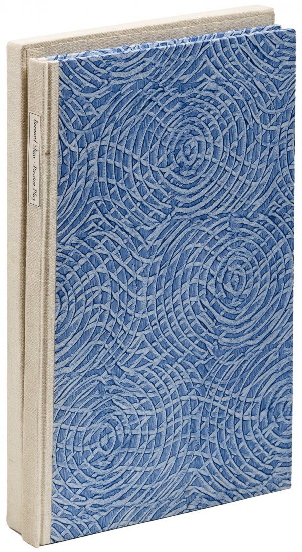 Windhover Press Bernard Shaw Passion Play: Heading: (Windhover Press) Author: Shaw, Bernard Title: Passion Play. A Dramatic Fragment, 1878 Place Published: Iowa City Publisher:Windhover Press Date Published: 1971 Description: </