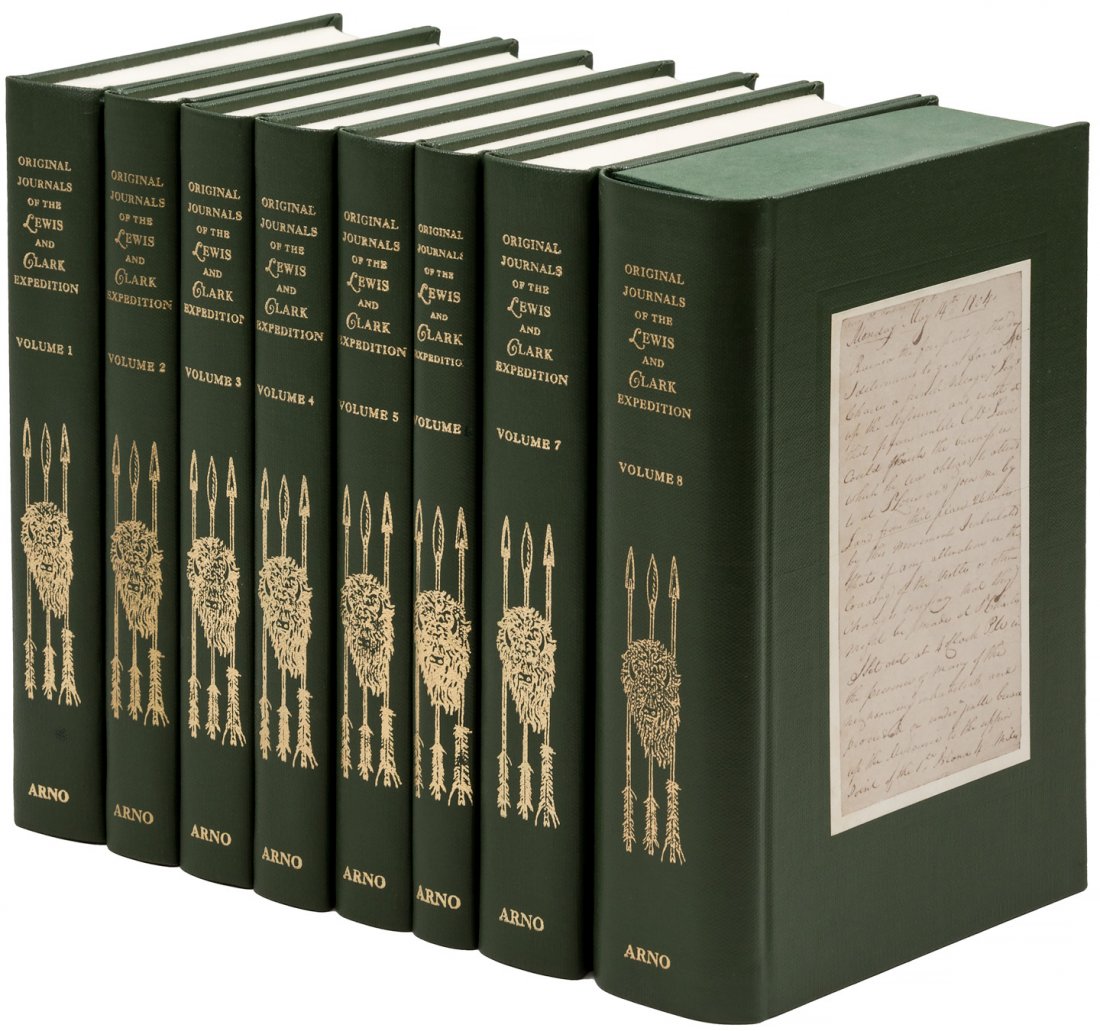 Original journals of the Lewis and Clark expedition: Heading: Author: Thwaites, Reuben Gold, Ed. Title: Original Journals of the Lewis and Clark Expedition, 1804-1806 Place Published: New York Publisher:Arno Press Date Published: 1969 De