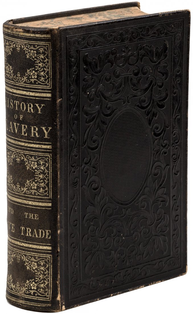 HIstory of Slave Trace 1860: Heading: (1860 History of Slavery & the Slave Trade) Author: Blake, W[illiam] O. Title: The History of Slavery and the Slave Trade, Ancient and Modern...The African Slave Trade...in the United States 