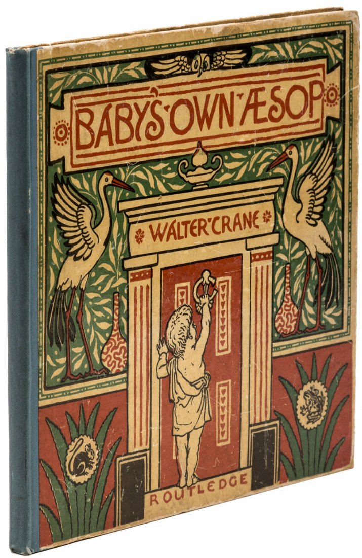 Baby's Own Aesop, Walter Crane: Heading: Author: Crane, Walter Title: Baby's Own Aesop Place Published: London Publisher:George Routledge and Sons Date Published: 1887 Description: 56 pp. Engraved and pri