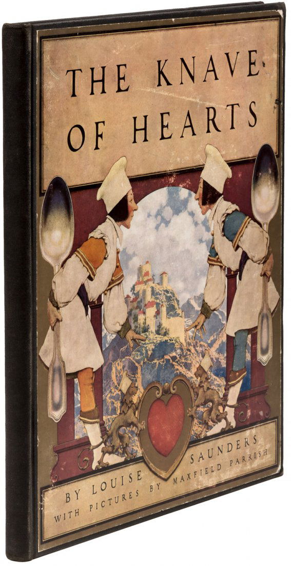 The Knave of Hearts, Maxfield Parrish: Heading: (Parrish, Maxfield) Author: Saunders, Louise Title: The Knave of Hearts Place Published: New York Publisher:Charles Scribner's Sons Date Published: 1925 Description: