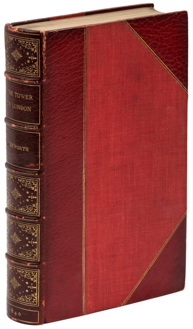 Ainsworth's Tower of London with Cruikshank: Heading: (Cruikshank, George) Author: Ainsworth, William Harrison Title: The Tower of London. A Historical Romance Place Published: London Publisher:Richard Bentley Date Published: 1840