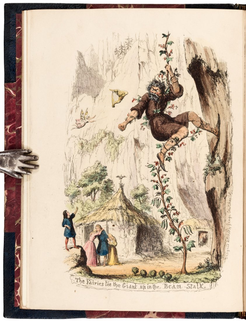 Cruikshank's Fairy Library with plates in two states: Heading: (Cruikshank, George) Author: Title: George Cruikshank's Fairy Library Place Published: London Publisher:David Bogue / Routledge Date Published: 1853-1864 Description: <