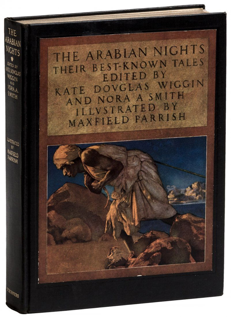 The Arabian Nights Maxfield Parrish illustrations: Heading: (Parrish, Maxfield) Author: Title: The Arabian Nights Place Published: New York Publisher:Charles Scribner's Sons Date Published: 1909 Description: Edited by Kate