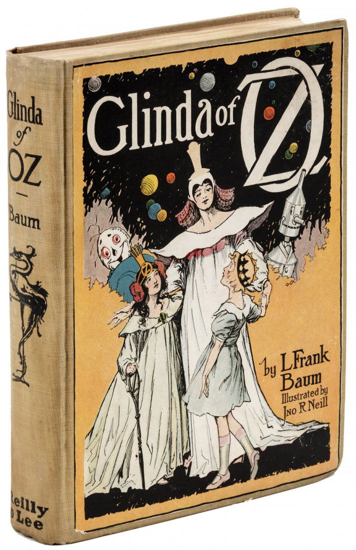 Glinda of Oz, L. Frank Baum: Heading: Author: Baum, L. Frank Title: Glinda of Oz Place Published: Chicago Publisher:Reilly & Lee Date Published: [1920] Description: 279 + [1] pp
