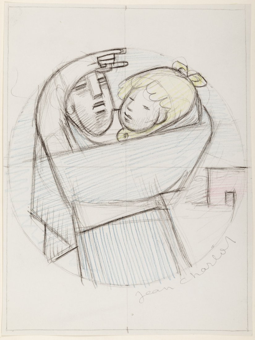 Jean Charlot's Picture Book with original sketch and: Heading: Author: Charlot, Jean Title: Picture Book. 32 Original Lithographs - One of 32 copies with an original sketch and progressive proofs Place Published: New York Publisher:John Becker Date