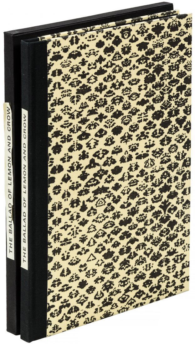 The Ballad of Lemon and Crow, Glenn Todd: Heading: (Arion Press) Author: Todd, Glenn Title: The Ballad of Lemon and Crow Place Published: San Francisco Publisher:Arion Press Date Published: 2002 Description: