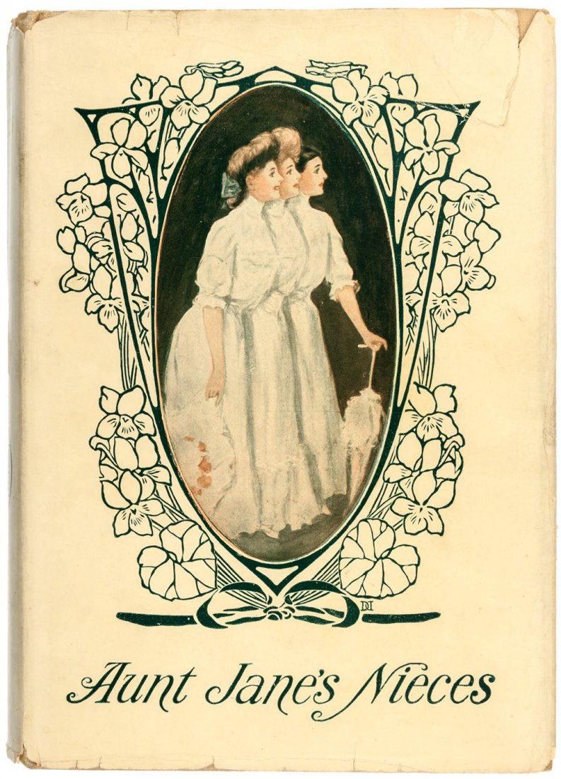 Aunt Jane's Nieces series in original jackets: Heading: (Baum, L. Frank) Author: Van Dyne, Edith, pseudonym Title: Eight titles from the Aunt Jane's Nieces series, all in dust jackets Place Published: Chicago Publisher:Reilly & Britton (most)