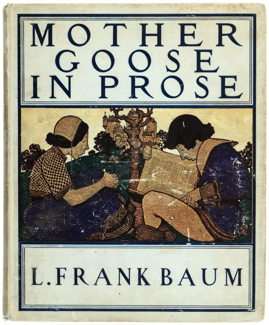 Mother Goose in Prose illustrated by Maxfield Parrish: Heading: (Parrish, Maxfield) Author: Baum, L. Frank Title: Mother Goose in Prose Place Published: Chicago Publisher:Way & Williams Date Published: [1897] Description: 265 pp