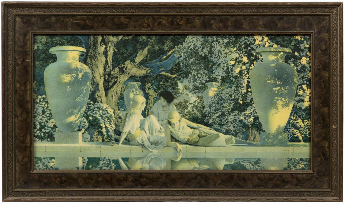 The Garden of Allah; Maxfield Parrish: Heading: Author: Parrish, Maxfield Title: The Garden of Allah Place Published: Cleveland, Ohio Publisher:C. A. Crane Date Published: [1918] Description: Presumably an origi