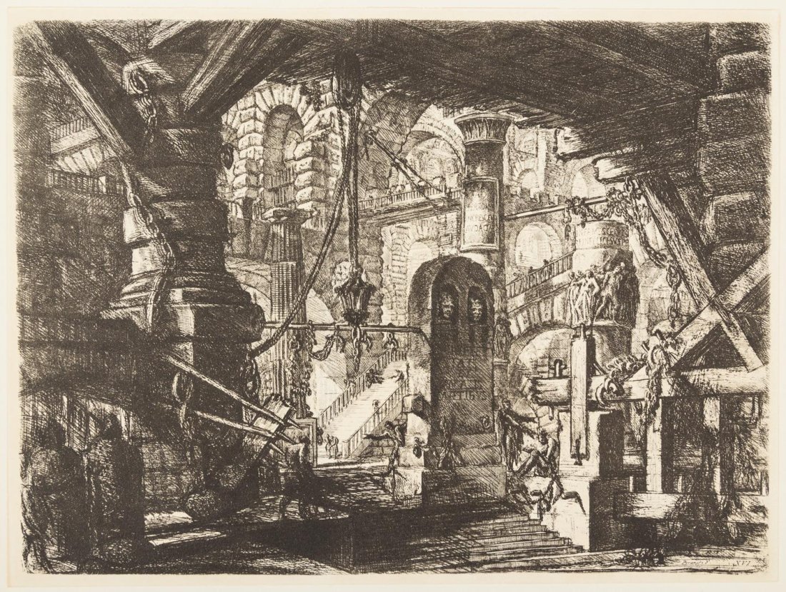 Prisons by Aldous Huxley 1 of 100 signed copies: Heading: Author: Huxley, Aldous Title: Prisons. With the "Carceri" Etchings by G.B. Piranesi Place Published: Los Angeles Publisher:Zeitlin & Ver Brugge Date Published: [1949]