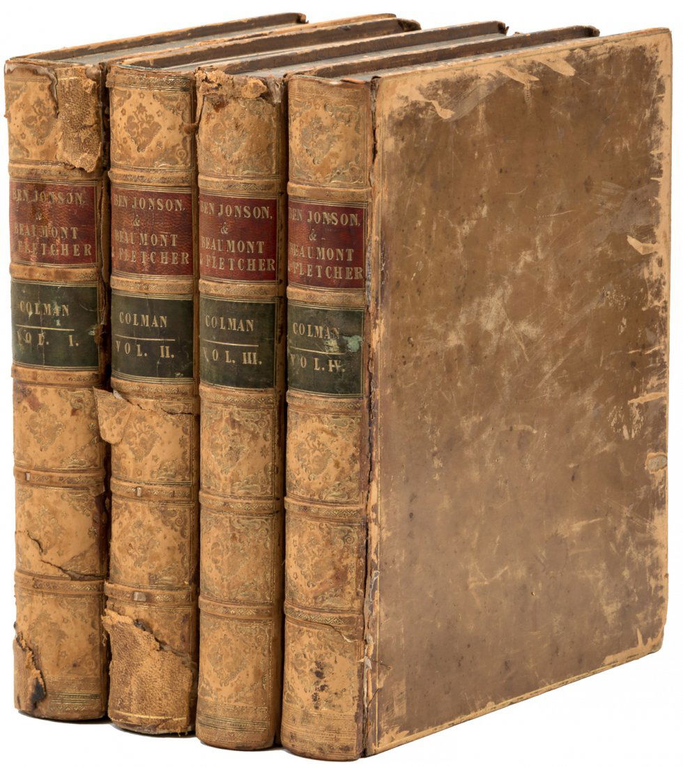 The Dramatic Works of Ben Johnson, and Beaumont and: Heading: Author: Jonson, Ben, John Fletcher & Francis Beaumont Title: The Dramatic Works of Ben Johnson, and Beaumont and Fletcher Place Published: London Publisher:John Stockdale Date